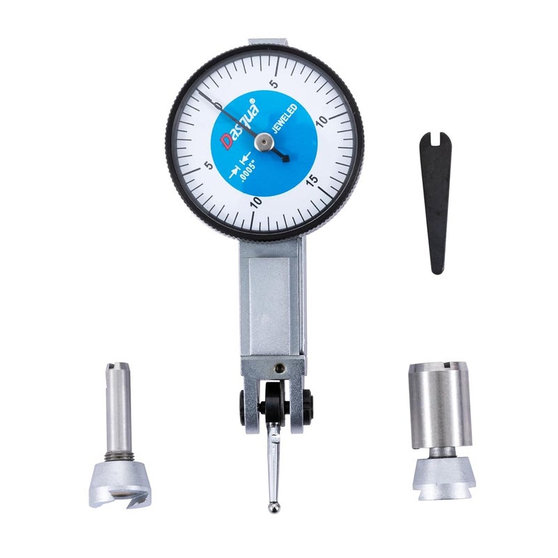 Dasqua Dial Test Indicator 0-0.03" with Shock-Proof Gearing, Resolution 0.0005" - Image 5